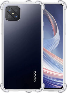 OPPO Reno4 Z 5G Hoesje Shockproof Backcover Siliconen - Transparant