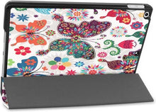 iPad 10.2 2019 Trifold Bookcase Hoes - Vlinders