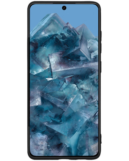 Google Pixel 8 Pro Hoesje Siliconen Backcover Lichtgewicht - Zwart