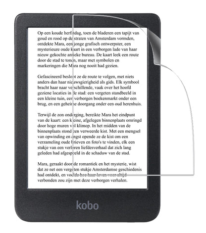 Kobo Clara 2E Screenprotector Soft TPU - Full Screen