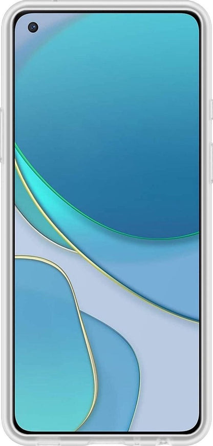 OnePlus 8T Hoesje Siliconen Backcover Lichtgewicht - Transparant