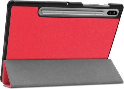 Samsung Galaxy Tab S6 Hoesje Book Case - Rood