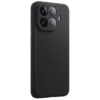Xiaomi 15T Pro Hoesje Siliconen Backcover Lichtgewicht - Zwart