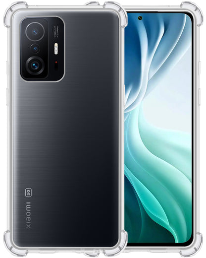 Xiaomi 11T Pro Hoesje Shockproof Backcover Siliconen - Transparant