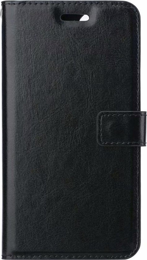 iPhone 11 Pro Max Hoesje Book Case Kunstleer - Zwart