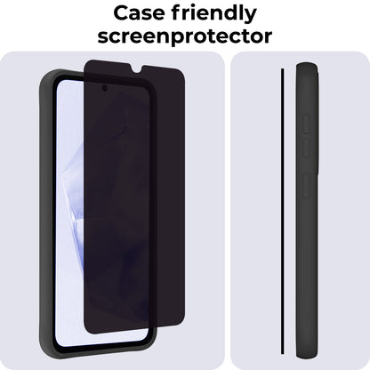 Samsung A35 Screenprotector Gehard Glas - Privacy