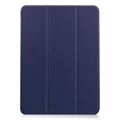 iPad Air 2022 Trifold Bookcase Hoes - Donkerblauw