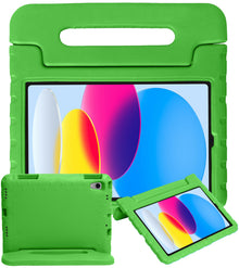 iPad 2022 / 2025 (A16 ) Kinderhoes Shockabsorberend Foam - Groen