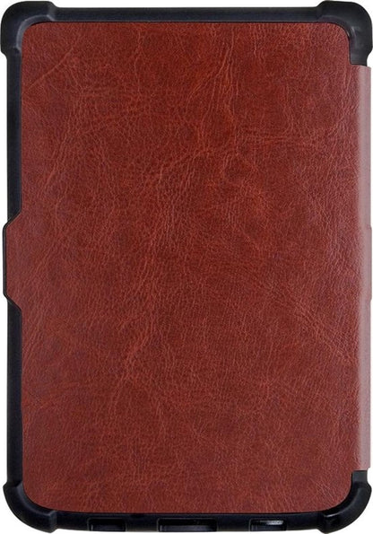 Pocketbook Touch HD 3 Bookcase Hoes Shockabsorberend - Bruin
