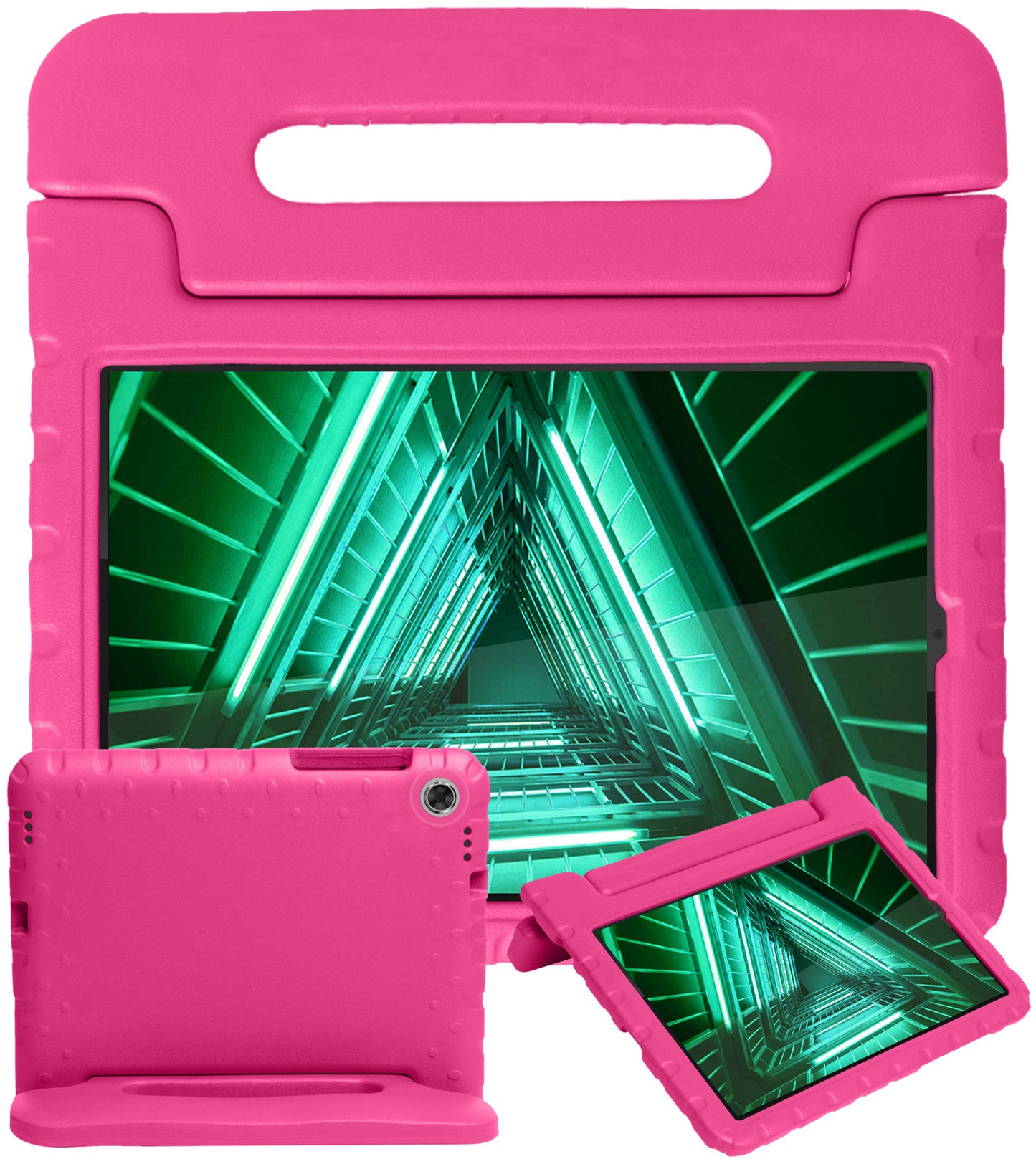 Lenovo Tab M10 FHD Plus 2nd Gen Hoesje Kids Cover Bumper - Roze