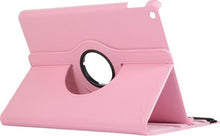 iPad 10.2 2019 Trifold Bookcase Hoes 360 Graden Draaibaar - Lichtroze
