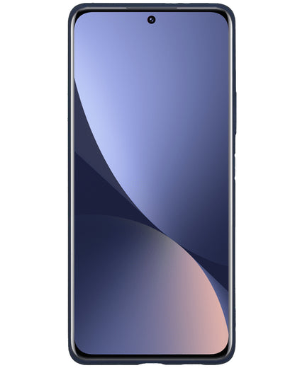 Xiaomi 12 Pro Hoesje Siliconen Backcover Lichtgewicht - Donkerblauw
