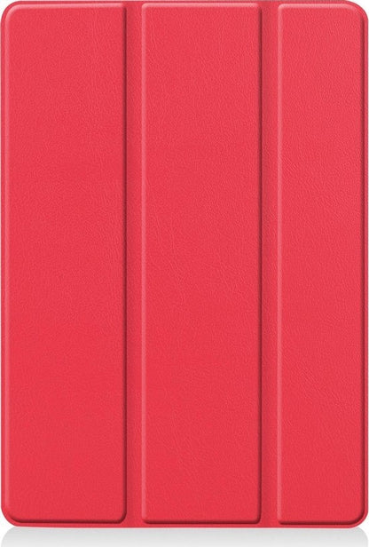 iPad 10.2 2020 Trifold Bookcase Hoes - Rood