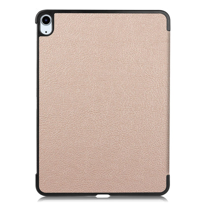 iPad Air 2022 Trifold Bookcase Hoes - Goud