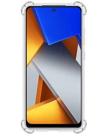 Poco M4 Pro 4G Hoesje Shockproof Backcover Siliconen - Transparant