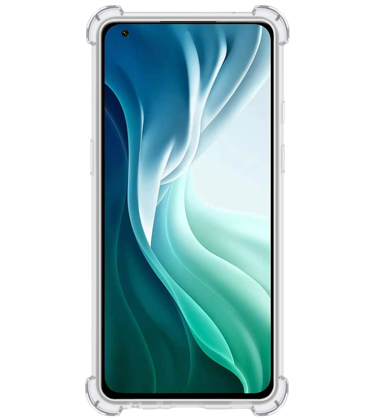 Xiaomi 11 Lite 5G NE Hoesje Shock Proof Siliconen - Transparant