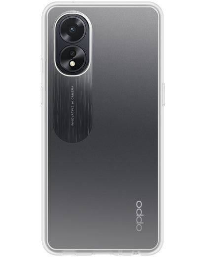 OPPO A38 Hoesje Siliconen Backcover Lichtgewicht - Transparant
