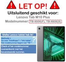 Lenovo Tab M10 FHD Plus 2nd Gen Kinderhoes Shockabsorberend Foam - Rood