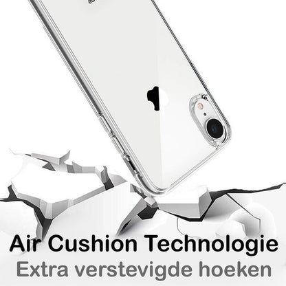 iPhone XR Hoesje Siliconen Backcover Lichtgewicht - Transparant