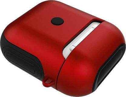 AirPods 1 Hoesje Hard Case Shockbestendig - Rood