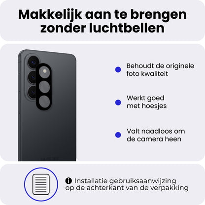 Samsung S26 FE Camera Screenprotector Gehard Glas