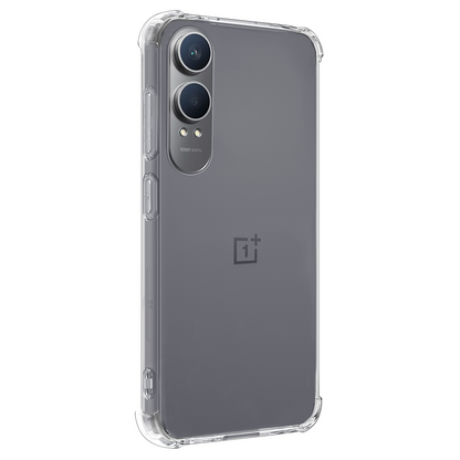 OnePlus Nord CE 4 Lite Hoesje Shockproof Backcover Siliconen - Transparant