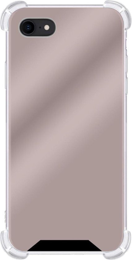 iPhone SE 2020 Hoesje Shock Proof Siliconen - Rosðð goud