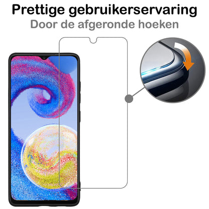 Samsung A04s Screenprotector Gehard Glas - Anti-kras