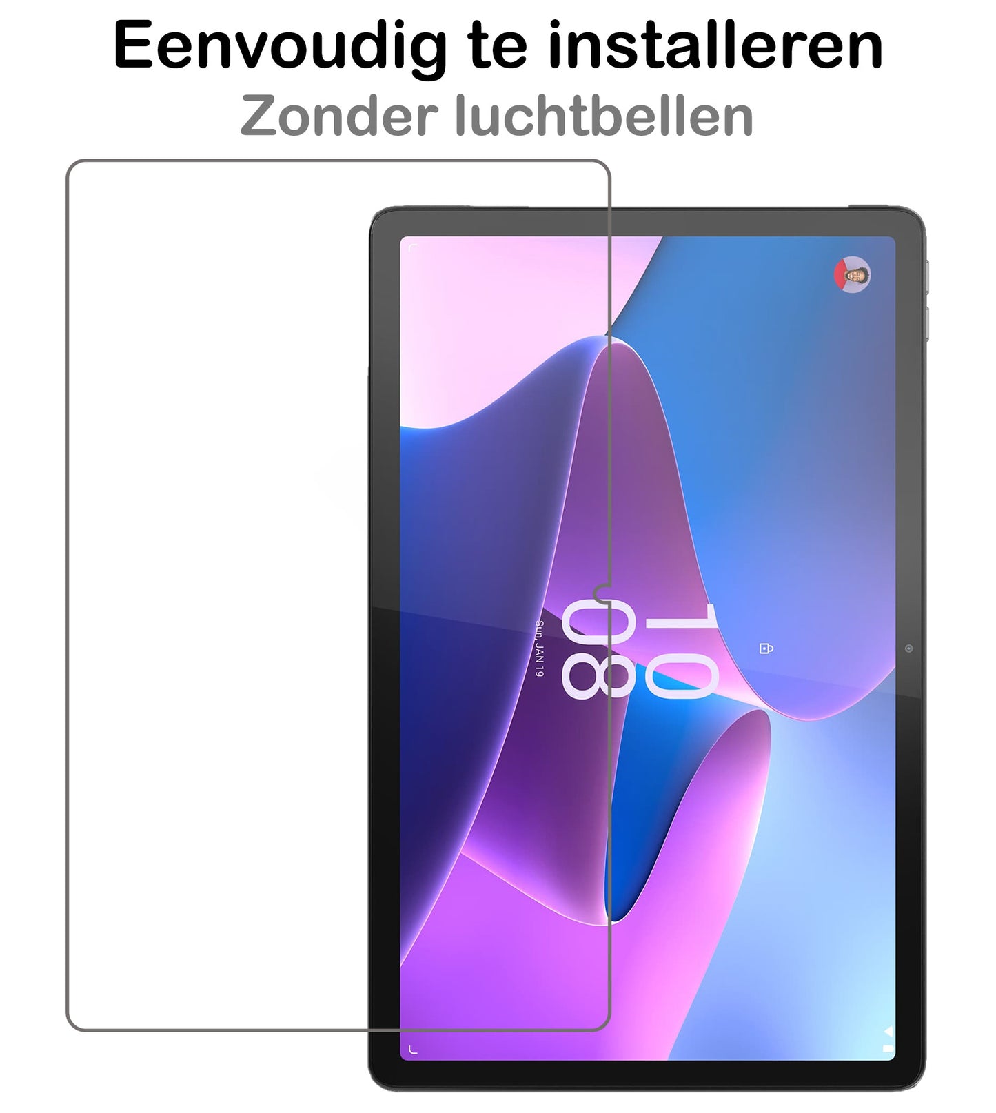 Lenovo Tab P11 Pro (2nd gen) Screenprotector Tempered Glass