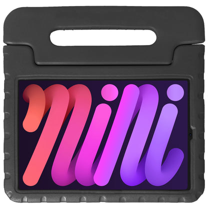 iPad Mini 6 Hoesje Kids Cover Bumper - Zwart