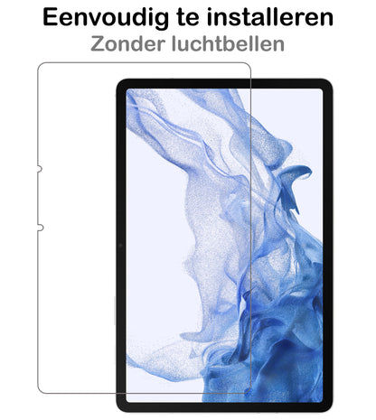 Samsung Galaxy Tab S8 Screenprotector Gehard Glas - Anti-kras