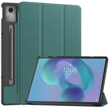 Lenovo Idea Tab Pro Trifold Bookcase Hoes - Donkergroen