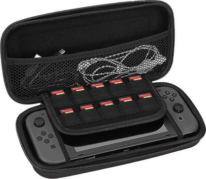 Nintendo Switch Lite Hard Cover Hoes met Koord - Zwart