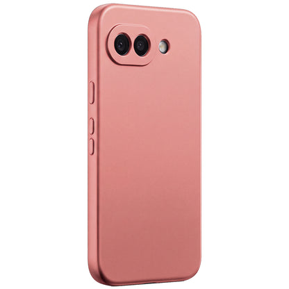 Google Pixel 10a Hoesje Siliconen Backcover Lichtgewicht - Lichtroze