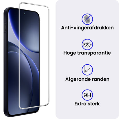 OPPO Find X9 Pro Screenprotector Gehard Glas - Anti-kras