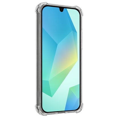 Samsung A16 Hoesje Geschikt voor Magsafe Backcover Shockproof - Transparant