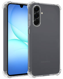 Samsung A17 Hoesje Shockproof Backcover Siliconen - Transparant