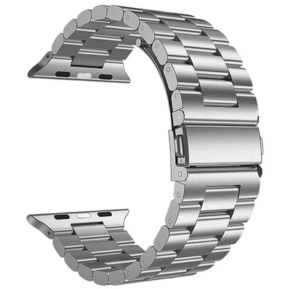 Horloge Bandje Geschikt Voor Apple Watch 1-8 / SE - 38/40/41 mm Bandje Metaal - Zilver