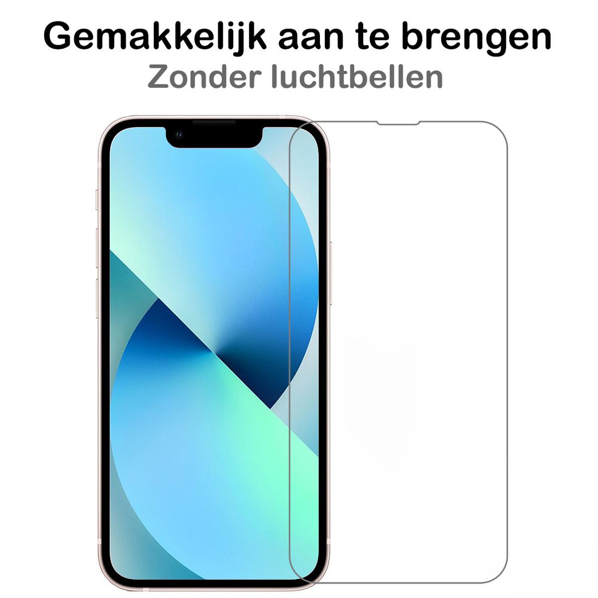 iPhone 13 Pro Screenprotector Volledige Dekking Tempered Glass