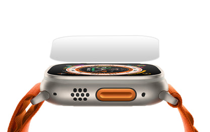 Screenprotector Geschikt voor Apple Watch Ultra Screenprotector Glas Gehard Screen Cover - Screen Protector Geschikt voor Apple Watch Ultra (49 mm) Screenprotector Tempered Glass
