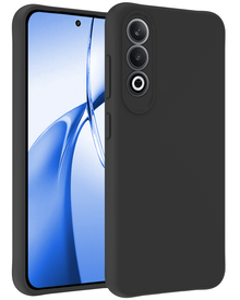 OnePlus Nord CE 4 Hoesje Siliconen Backcover Lichtgewicht - Zwart