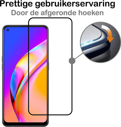 OPPO A94 Screenprotector Gehard Glas - Full Screen