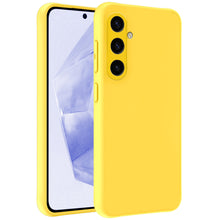 Samsung A35 Hoesje Siliconen Backcover Lichtgewicht - Geel