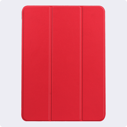 iPad Air 2024 / 2025 (11 inch) Trifold Bookcase Hoes met Penhouder voor Apple Pen - Rood