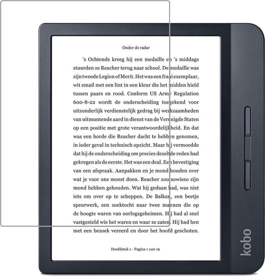 Kobo Libra H2O Screenprotector Tempered Glass