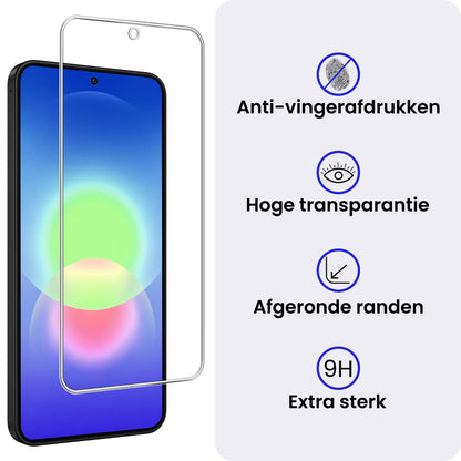 Samsung A27 Screenprotector Gehard Glas - Anti-kras