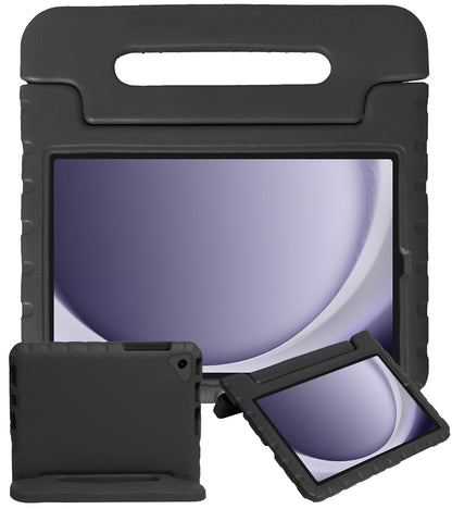 Samsung Galaxy Tab A9 Plus Kinderhoes Shockabsorberend Foam - Zwart