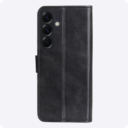 Samsung A57 Hoesje Bookcase Cover met Kaarthouder - Zwart