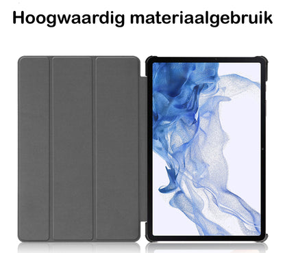 Samsung Galaxy Tab S8 Ultra Trifold Bookcase Hoes - Sterrenhemel