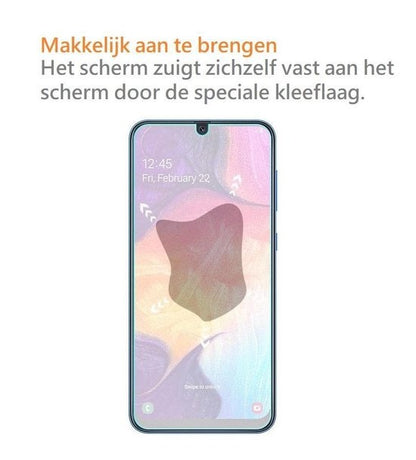 Samsung A20 Screenprotector Gehard Glas - Full Screen